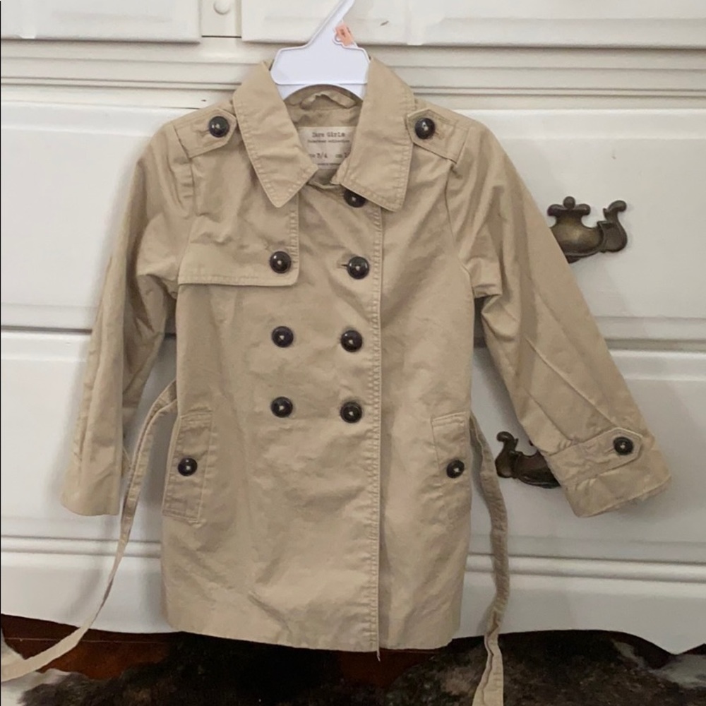 Zara toddler trench coat
